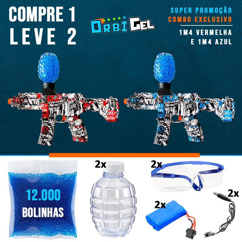 Lançamento Compre 1 Leve 2 Lançadores OrbiGel