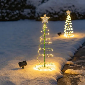 Árvore de Natal Com Luz LED Solar - Vivensci Christmas