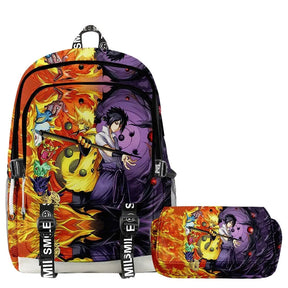 Kit Escolar Naruto: Mochila e Estojo - CityBag