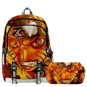 Kit Escolar Naruto: Mochila e Estojo - CityBag