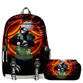 Kit Escolar Naruto: Mochila e Estojo - CityBag