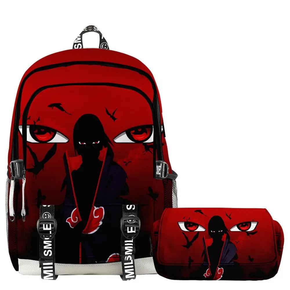 Kit Escolar Naruto: Mochila e Estojo - CityBag