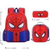 Kit Mochila Escolar Homem Aranha - Mochila, Lancheira e Estojo