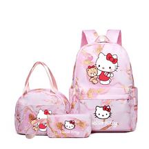 Kit Mochila Sanrio Hello Kitty & Friends - Mochila, Lancheira e Estojo