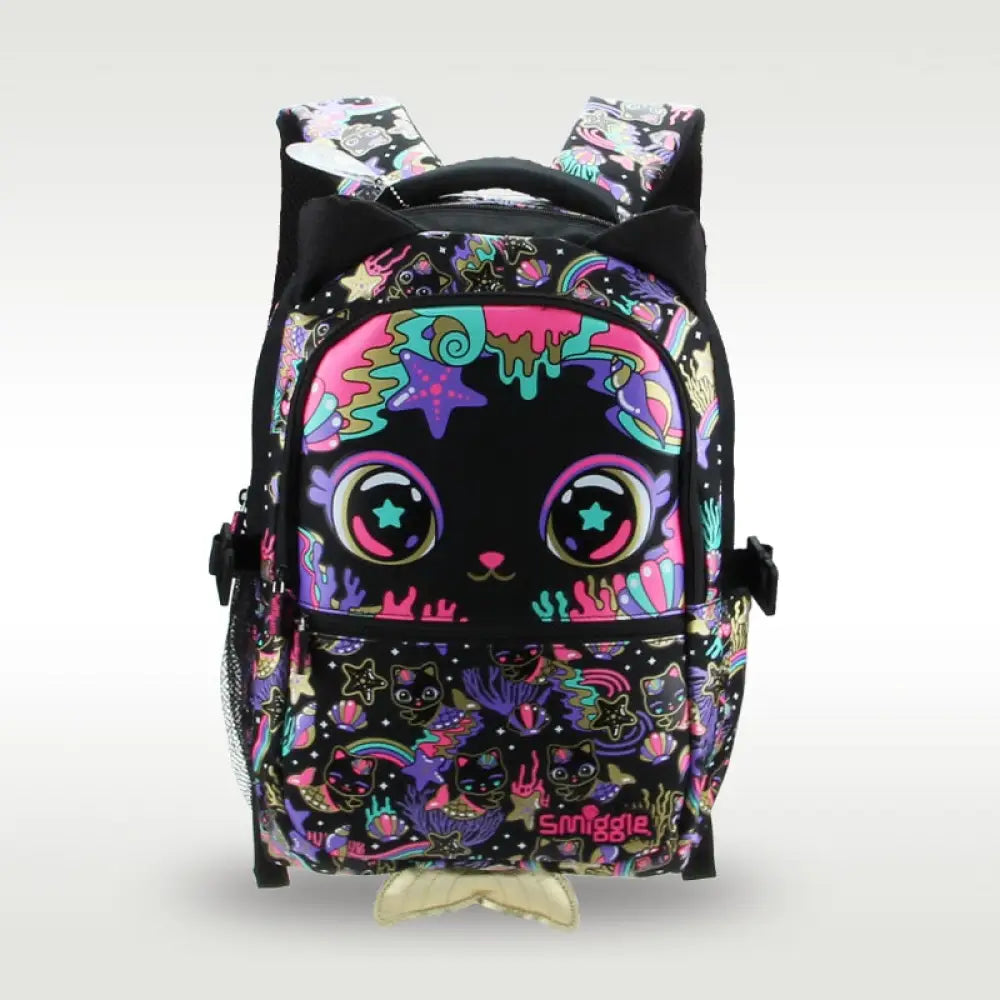 Material Escolar com Estampa de Gato: Mochila - Carteira - Estojo de lápis