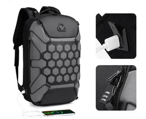 Mochila Executiva Viramelo MCH17 - Notebook 15,6", Impermeável, Porta USB e Antifurto