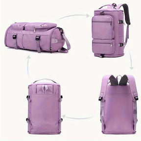 Mochila de Viagem com Grande Capacidade de Nylon