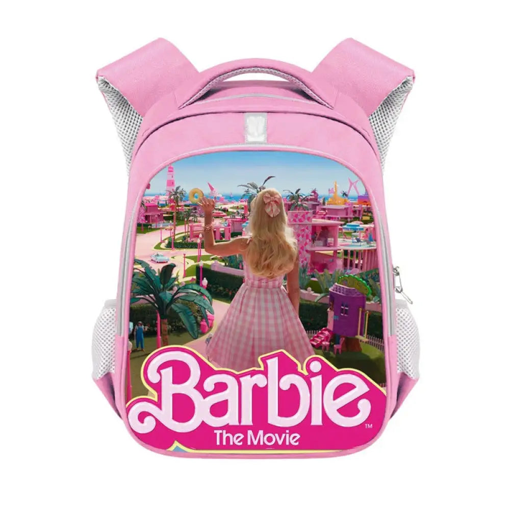 Mochila Escolar Barbie Girl De Grande Capacidade