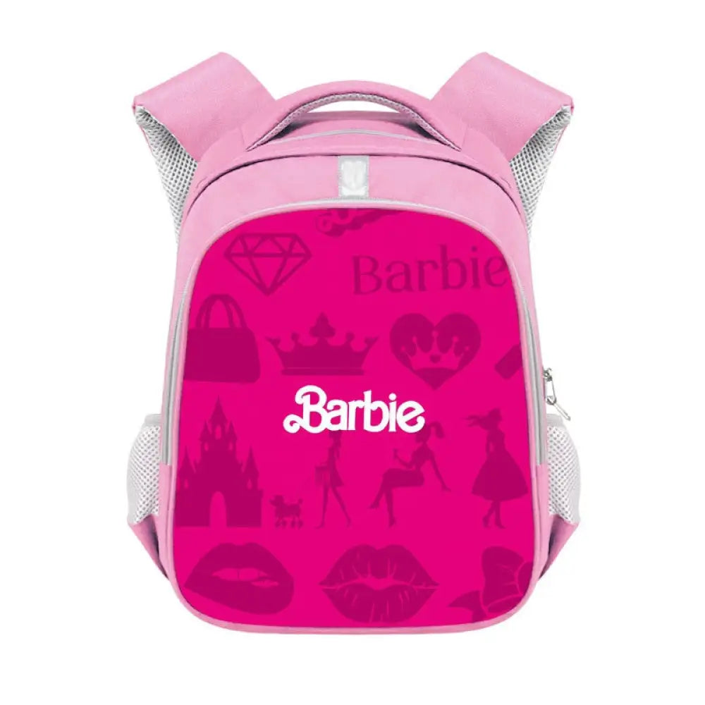 Mochila Escolar Barbie Girl De Grande Capacidade