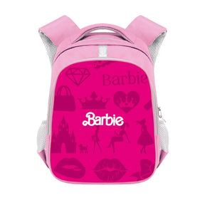 Mochila Escolar Barbie Girl De Grande Capacidade