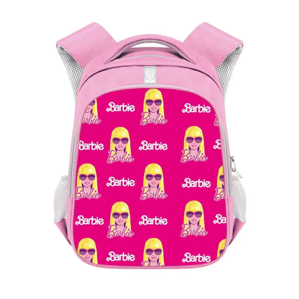 Mochila Escolar Barbie Girl De Grande Capacidade