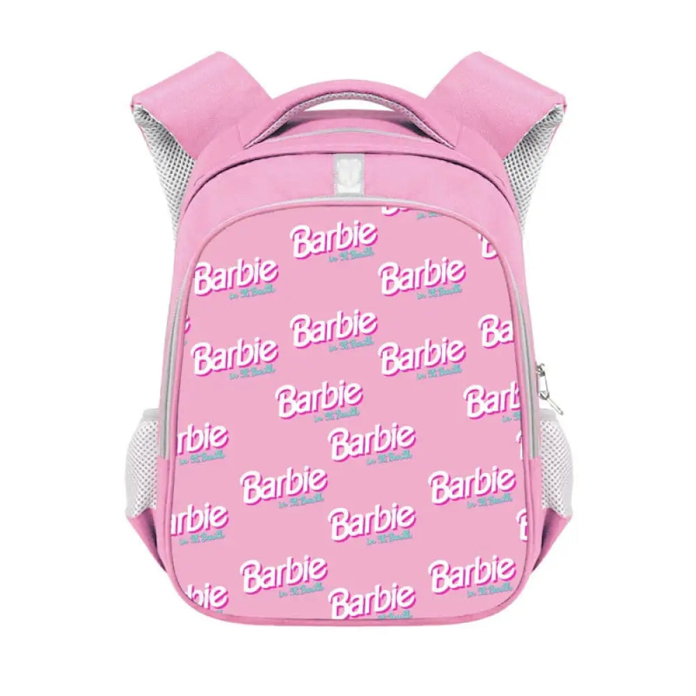 Mochila Escolar Barbie Girl De Grande Capacidade