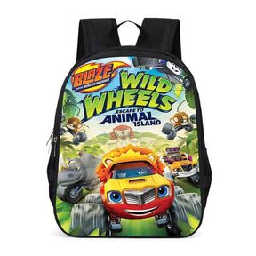 Mochila Escolar com Estampa de Desenho Blaze and the Monster Machines