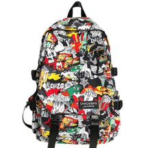 Mochila Escolar com Estampa de Grafite - CityBag