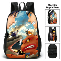 Mochila Escolar Naruto 2 em 1 Estampa Dupla Face - MCH20