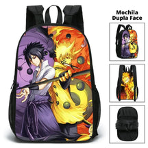 Mochila Escolar Naruto 2 em 1 Estampa Dupla Face - MCH20