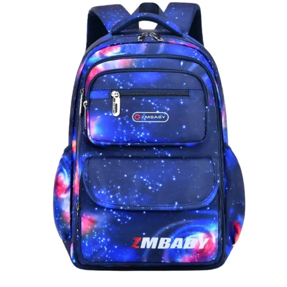 Mochila Escolar Infantil de Galáxia Impermeável - MCH26