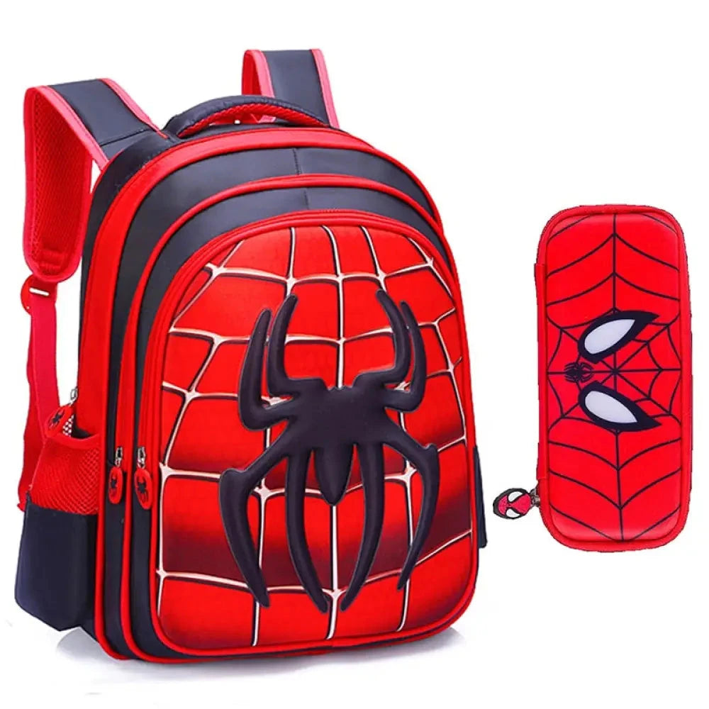 Mochila Escolar Infantil Homem Aranha 3D - MCH03