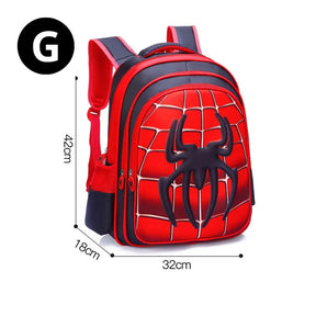 Mochila Escolar Infantil Homem Aranha 3D - MCH03