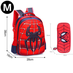 Mochila Escolar Infantil Homem Aranha 3D - MCH03