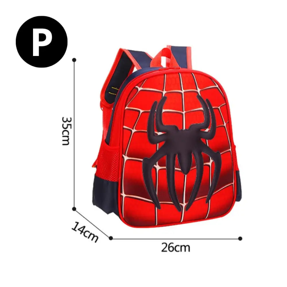 Mochila Escolar Infantil Homem Aranha 3D - MCH03