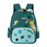 Mochila Escolar Infantil Unissex Estampa Dinossauro Desenho Animado