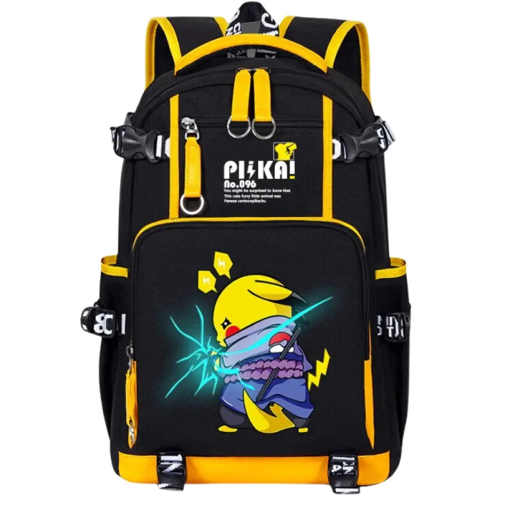 Mochila Escolar Luminosa do Pokémon Pikachu - MCH40