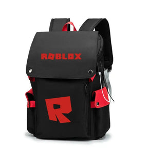 Mochila Escolar Roblox com Entrada de Fones de Ouvido e USB - MCH57