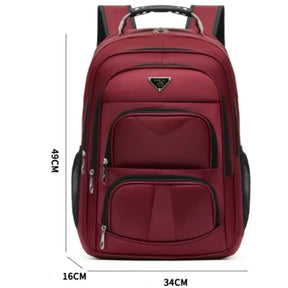 Mochila Executiva Unissex - Notebook 17", Impermeável e Reforçada