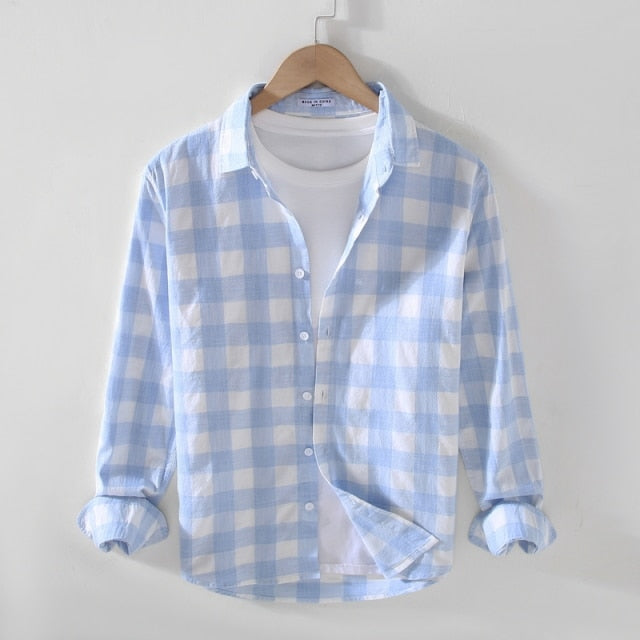 Camisa Masculina Manga Longa Veneza