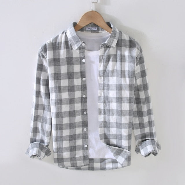 Camisa Masculina Manga Longa Veneza